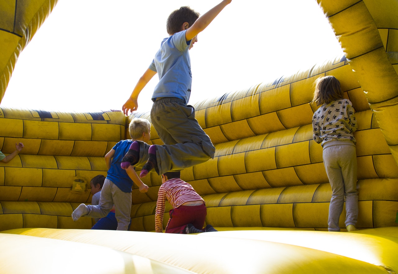 children playing